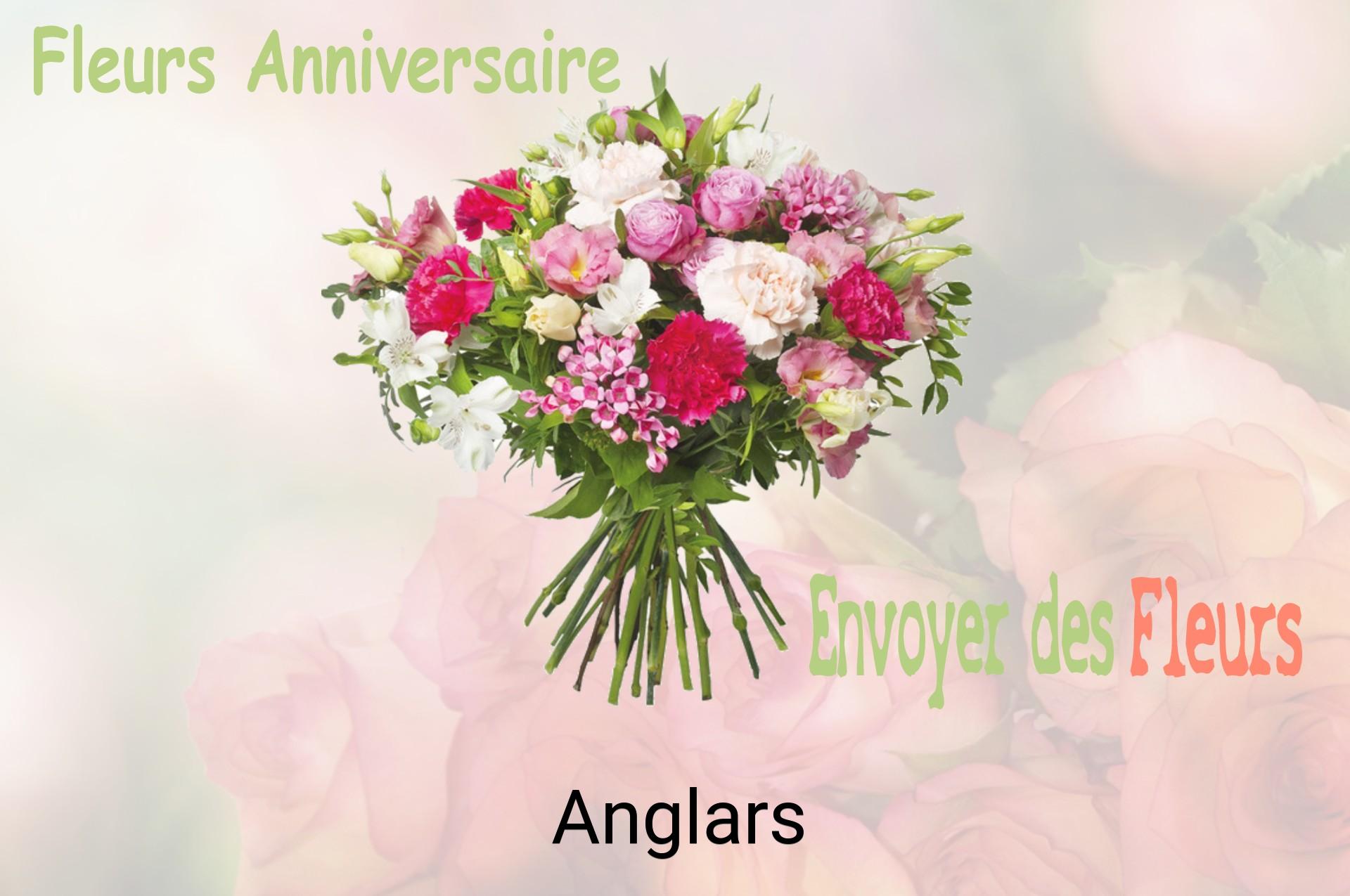 Bouquet de fleurs d’anniversaire livré à Anglars